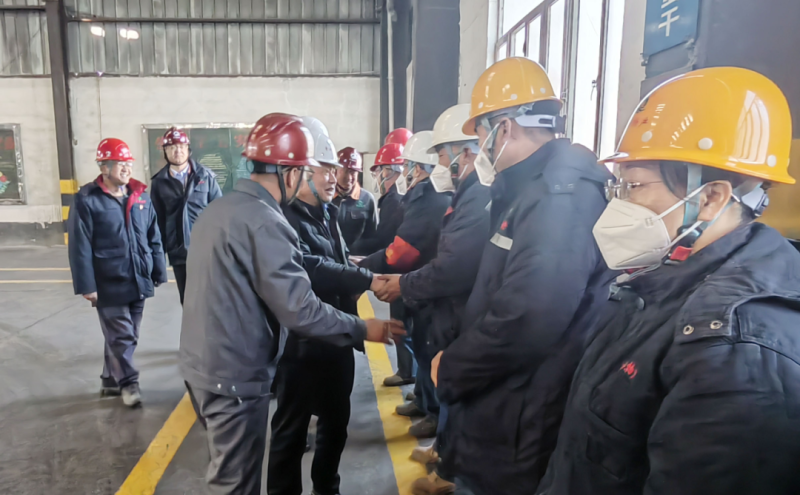 過年好！省國資委領導把新春祝福送到一線崗位