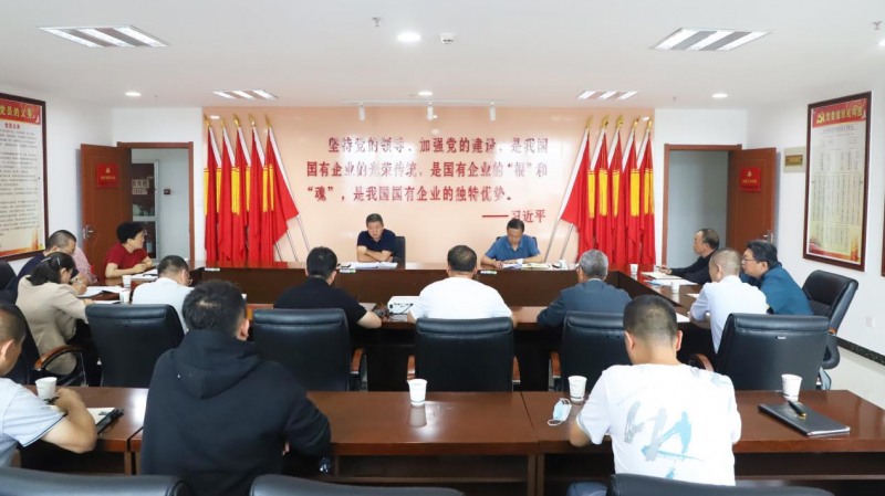 壓緊壓實安全責(zé)任 落實落細(xì)防范措施——集團(tuán)安委會召開2022年第8次安全生產(chǎn)例會