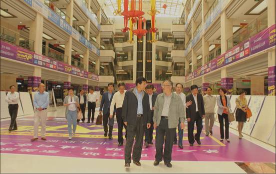 副省長王黎明一行視察朝陽物流園區(qū)，臨空經濟開發(fā)區(qū)工作